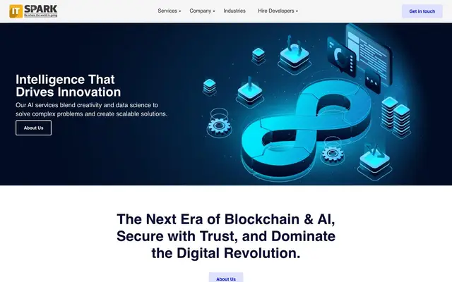 IT Spark Technology Pvt. Ltd. website