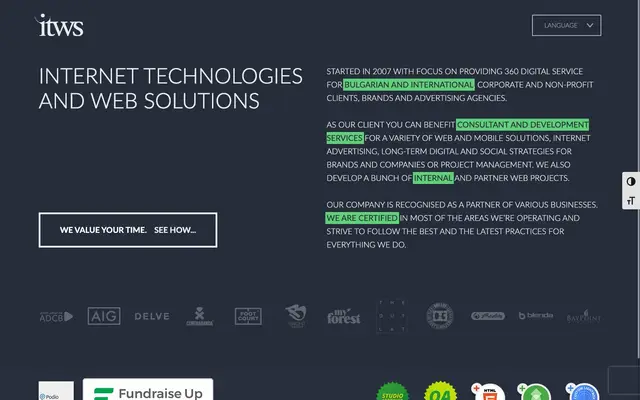 Internet Technologies and Web Solutions - ITWS website