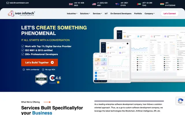 Ivan Infotech website