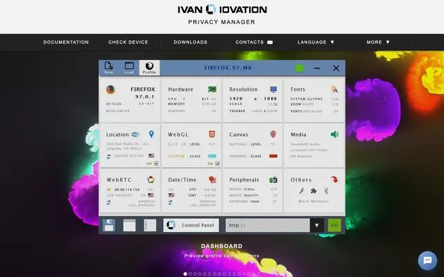 Ivan Iovation - Because privacy matters website