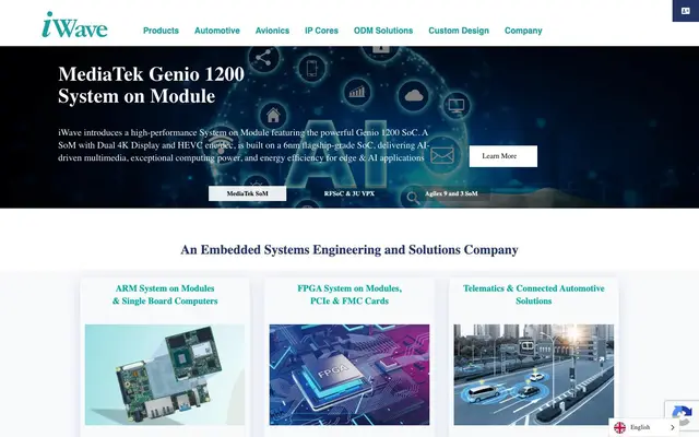 iWave Systems Technologies Pvt. Ltd. website
