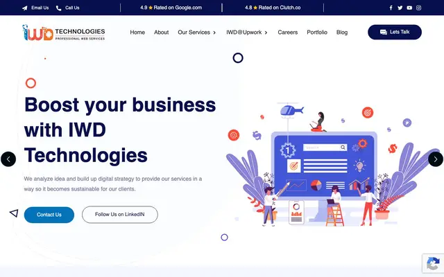 IWD TECHNOLOGIES website