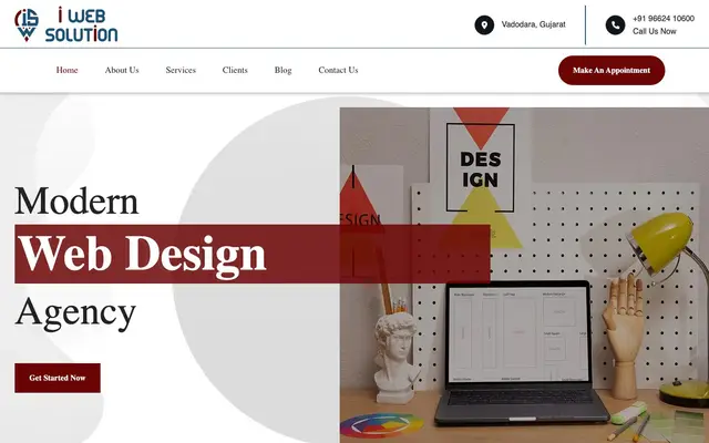 I Web Solution website