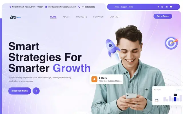 Jaiswal Software & Company website