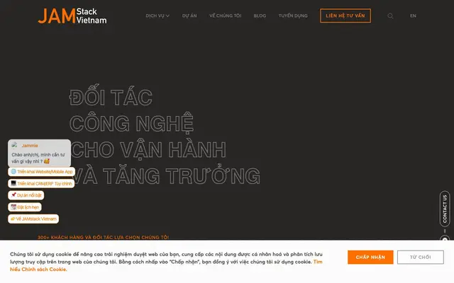 JAMstack Vietnam website