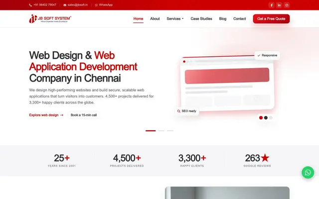 JB Soft System website
