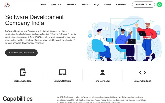 JBS Technology website