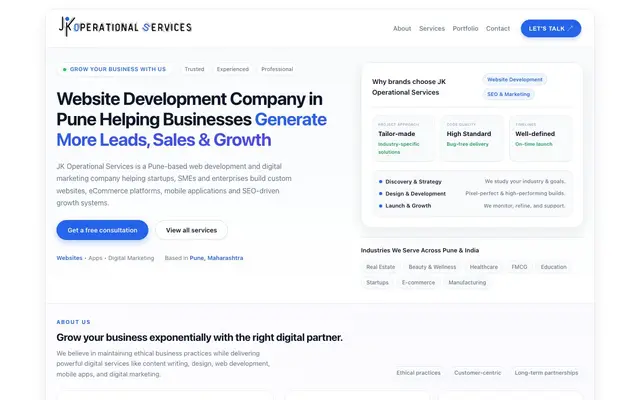 JK OS website