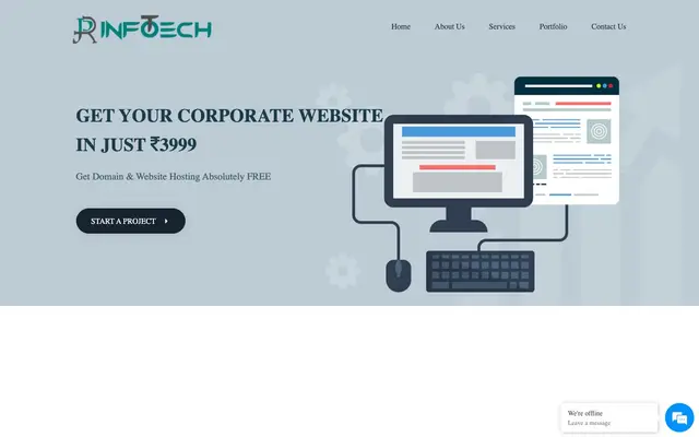 Jpr infotech website