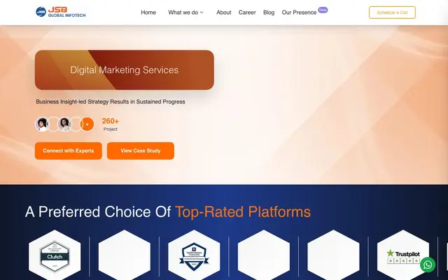 JSB GLOBAL INFOTECH PVT. LTD. website