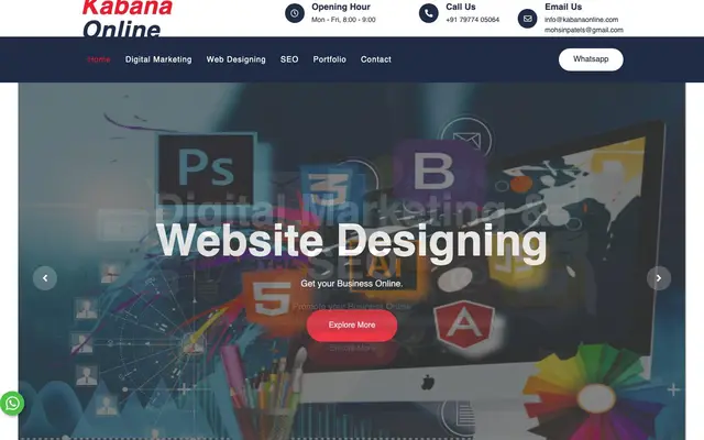 Kabana Online website