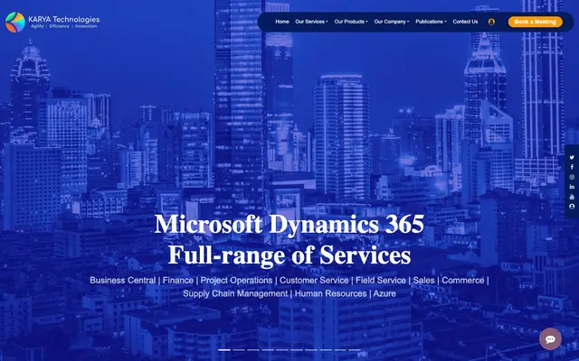 KARYA Technologies (India) Pvt Ltd website