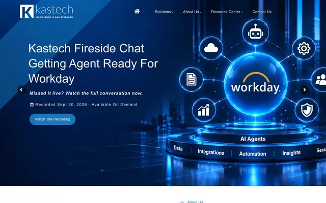 Kastech Software Solutions Group website