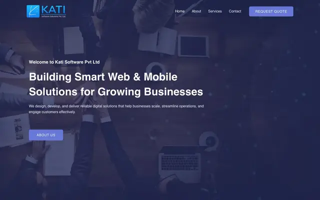 KATI Software Solutions Private Limited website