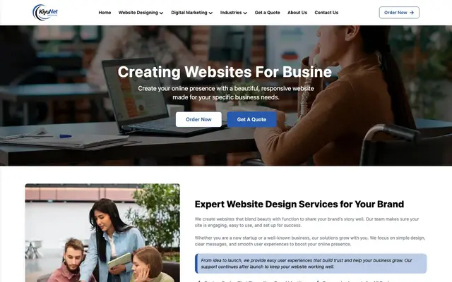 Kiyunet Technology website