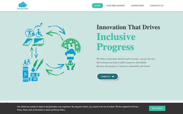 Kloud Datasoft Pvt. Ltd. - Best Software Development Company in New Delhi website