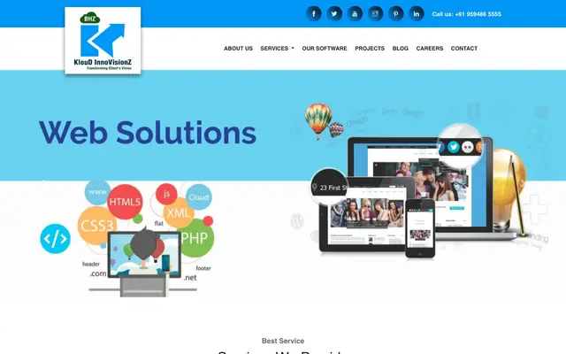 KlouD InnoVisionZ Private Limited website