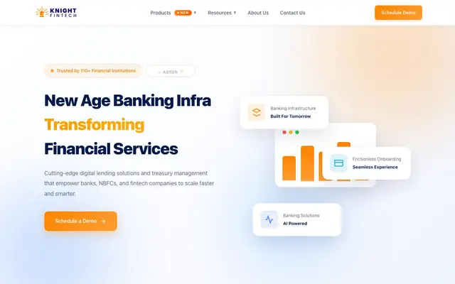 Knight Fintech Private Limited website