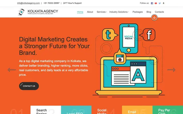 KOLKATA AGENCY website