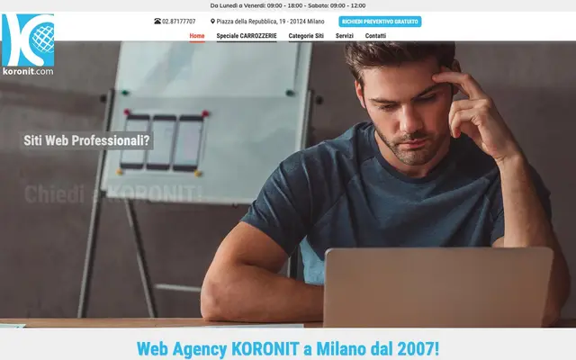 Koronit - Web Agency Milano - Siti Web Professionali website