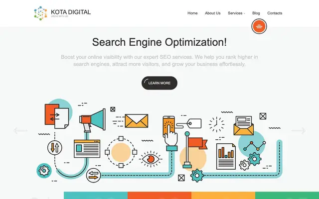 Kota Digital website
