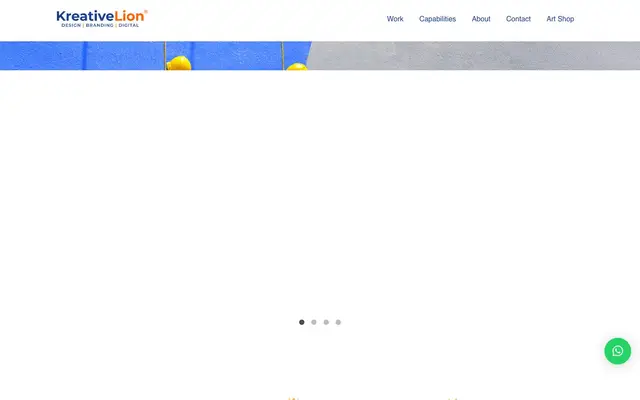 KreativeLion website