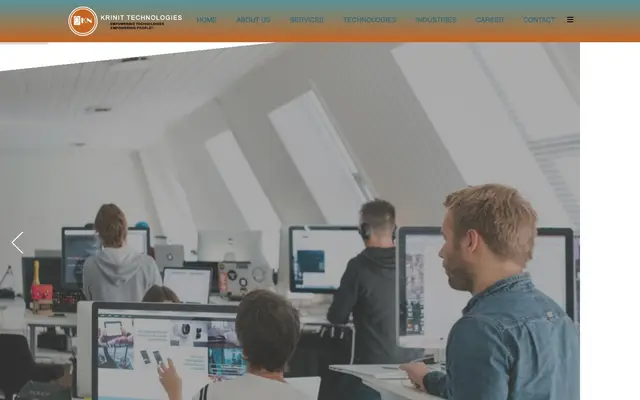 Krinit Technologies website