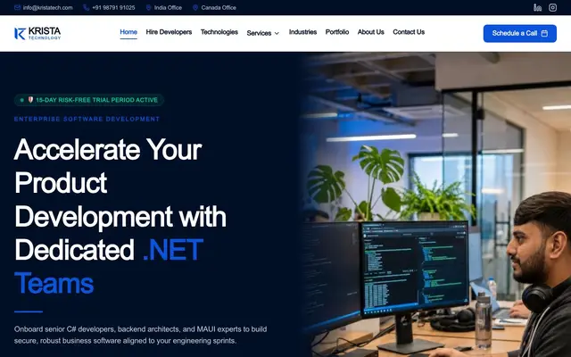 Krista Technology website