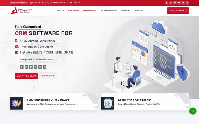 KRS INFOTECH website
