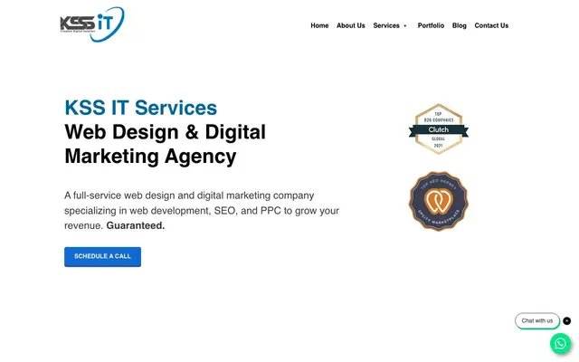 KSS IT PVT LTD website