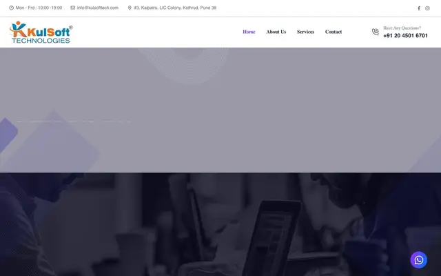 KulSoft Technologies website