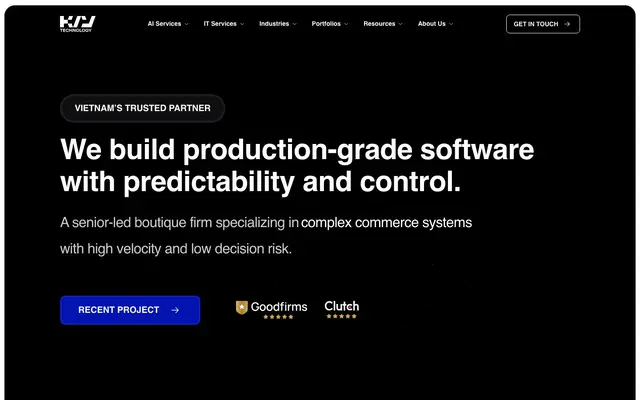 KVY Tech website