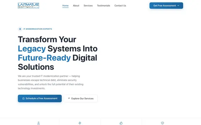 Laitmatus Software Pvt Ltd website