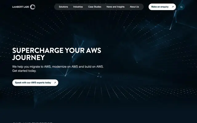 Lambert Labs website