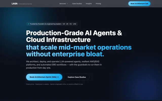 LASA Technologies website