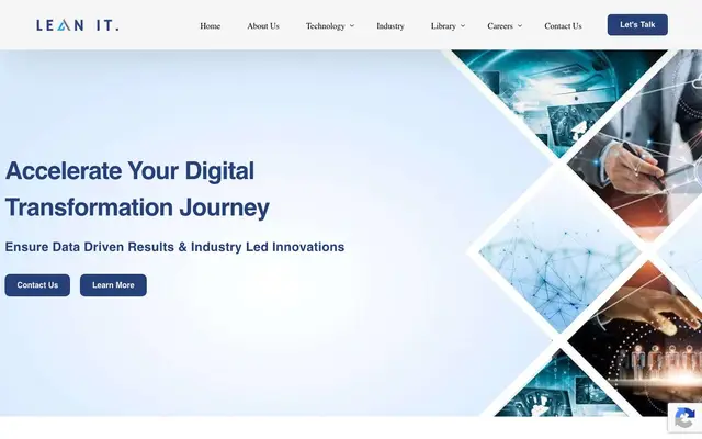 Lean IT Corp - IT Consulting And Services website