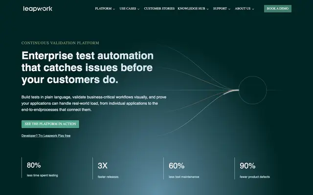 Leapwork India Private Limited website