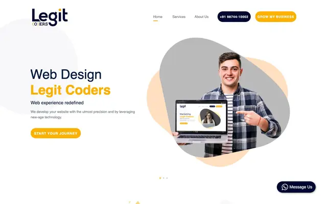 Legit Coders website