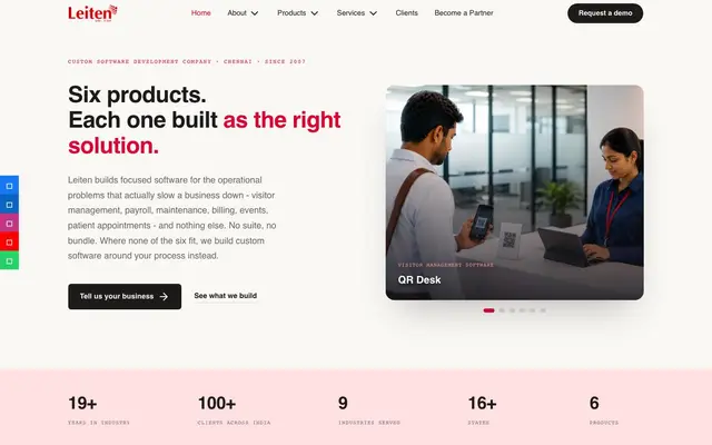 Leiten Technologies Private Limited website