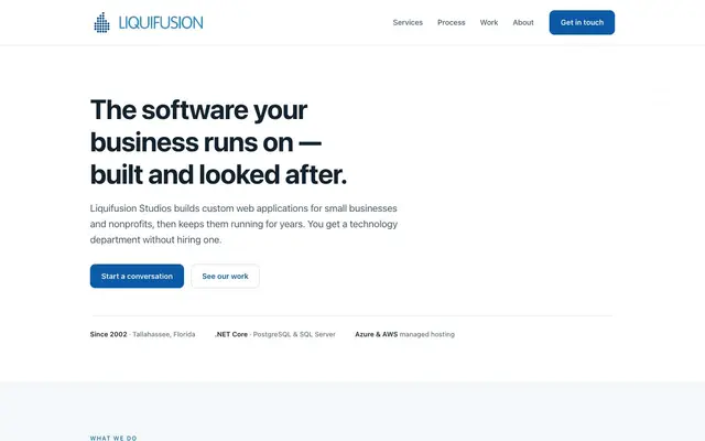 Liquifusion Studios website