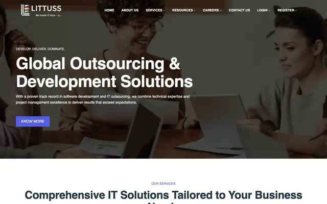 LIT - TRULY SERVICES PVT LTD website