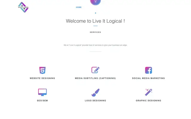Live It Logical website