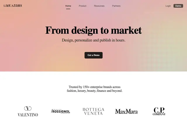 Live Story srl website