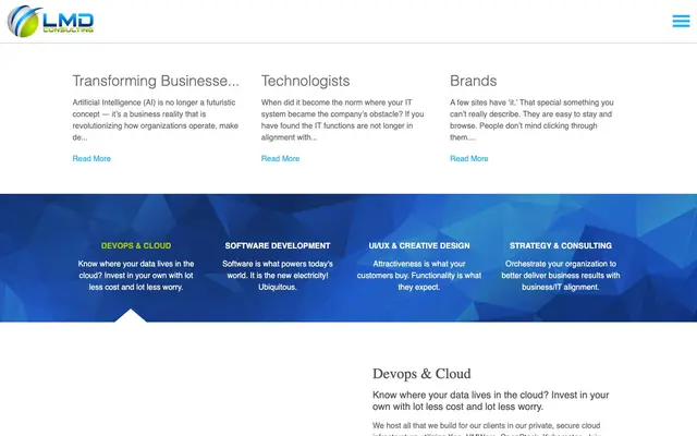 LMD Consulting India Pvt. Ltd website