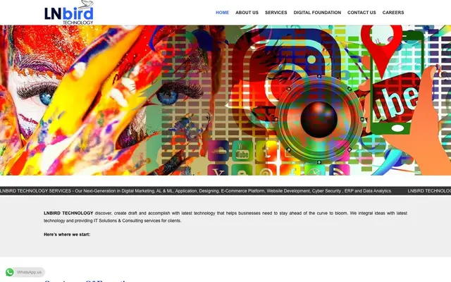 LNBIRD Technology- Website Development Company | SEO SERVICES in NOIDA website