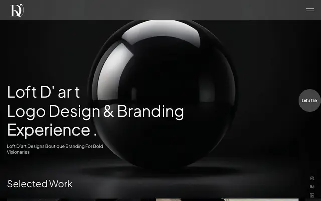 Loft D'art website