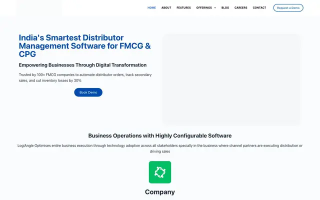 Logiangle Software Private Limited website