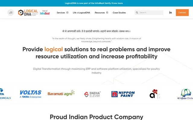 LogicalDNA Techno Systems Private Limited website