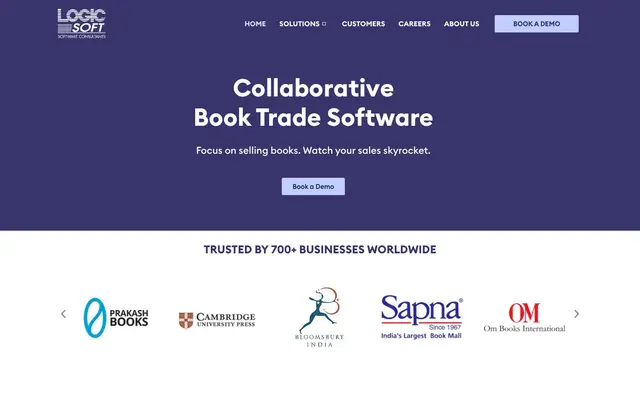 Logic Soft Pvt. Ltd. website
