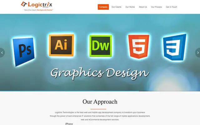 Logictrix Technologies website